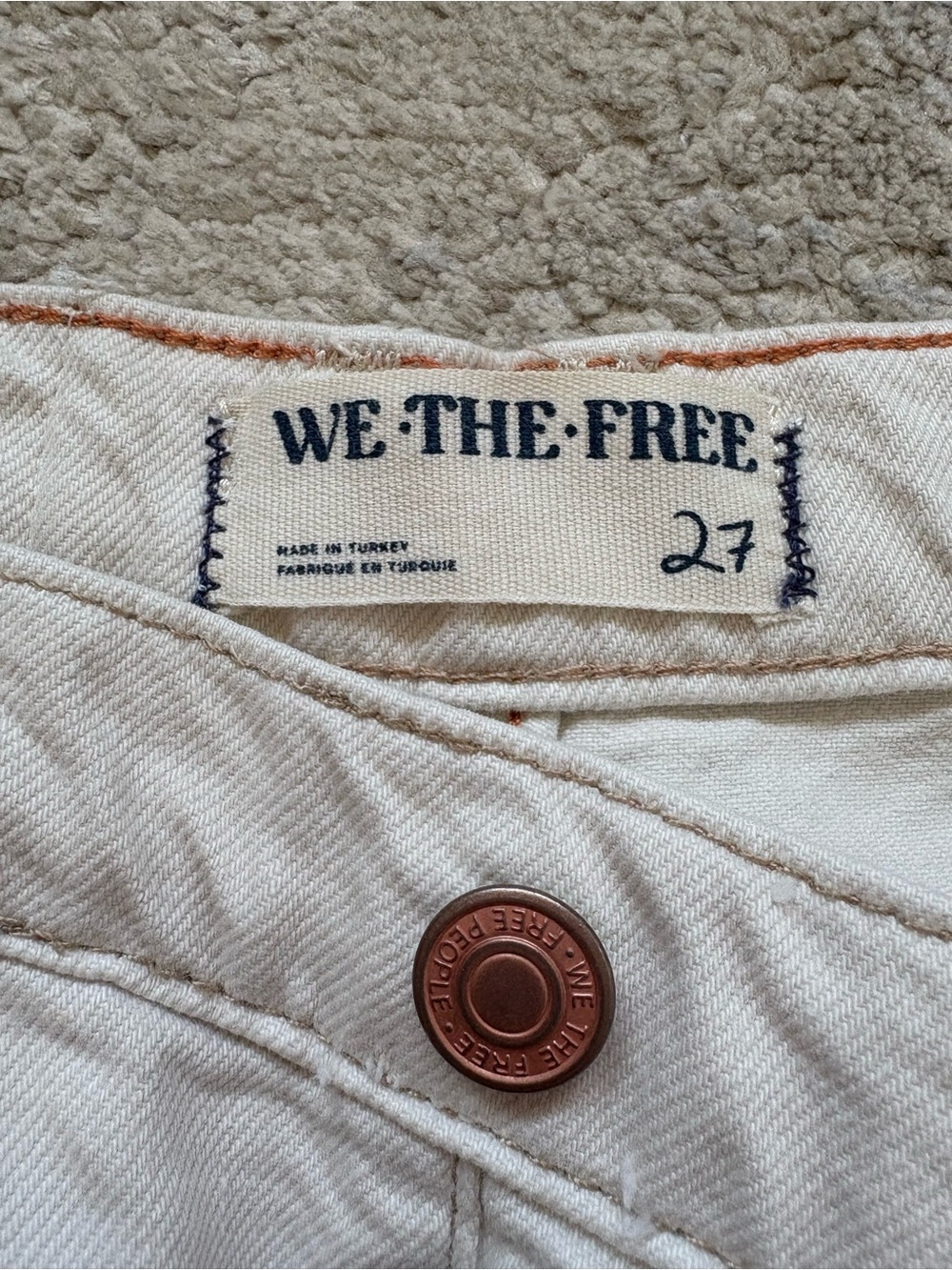 We the free Good Luck Barrel size 27 - Picture 3 of 4